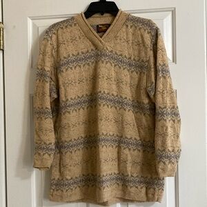 V-neck sweater